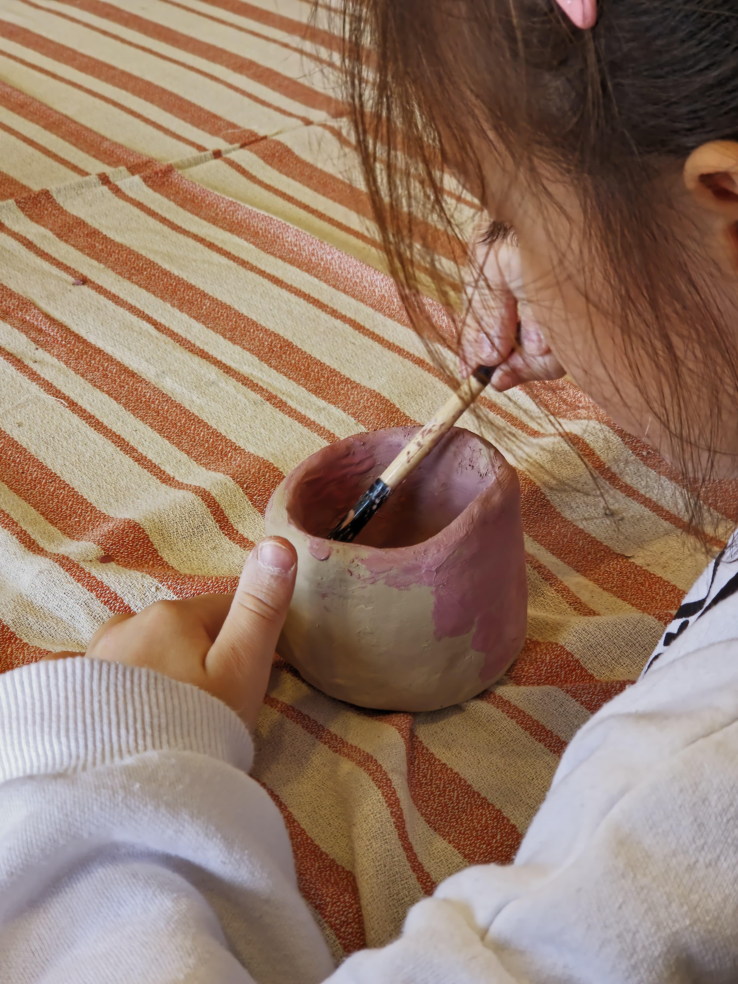 Fluu Studio çocuk seramik kursu — seramik atölyesi