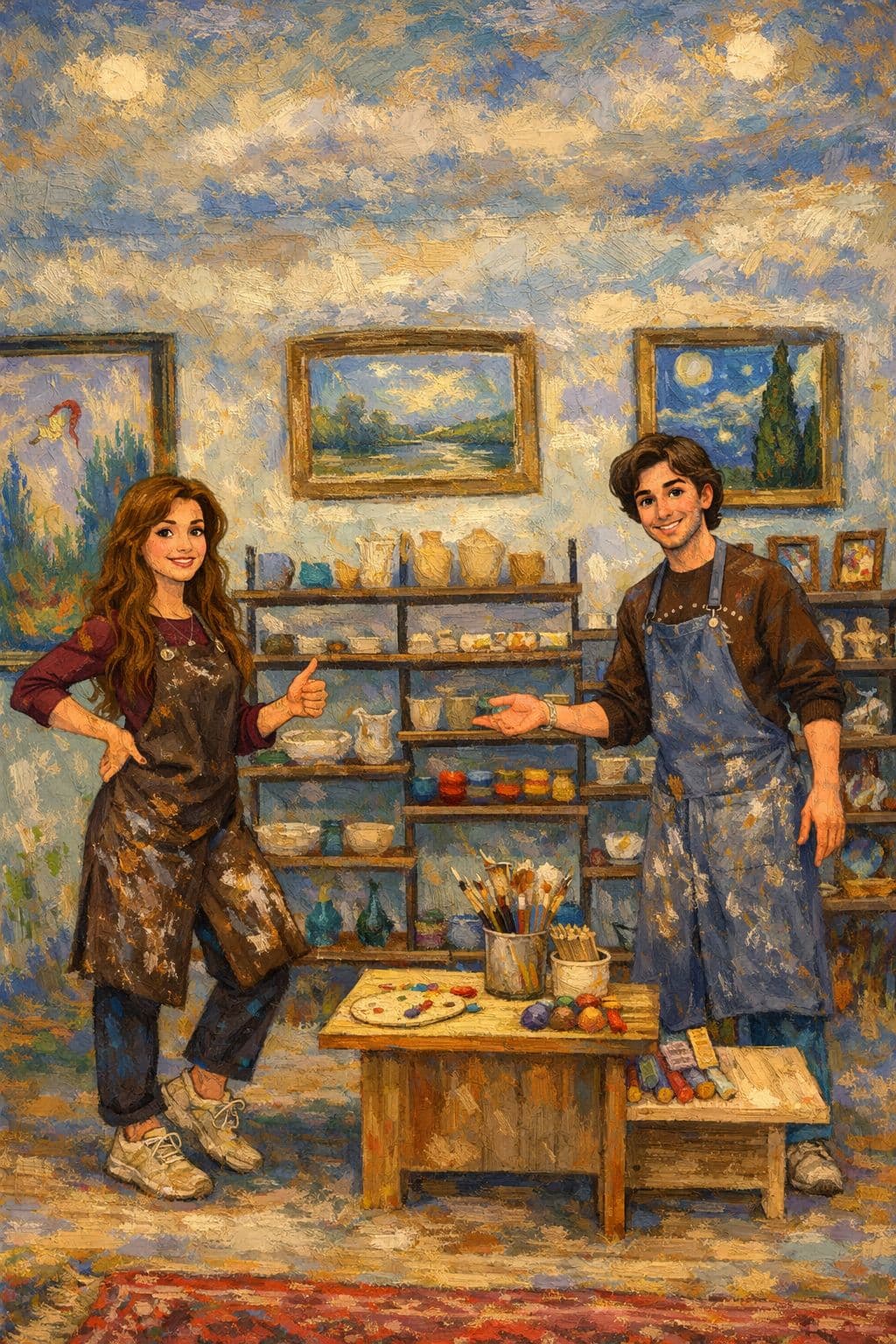 Fluu Studio atölye — İstanbul Çamlıca seramik atölyesi